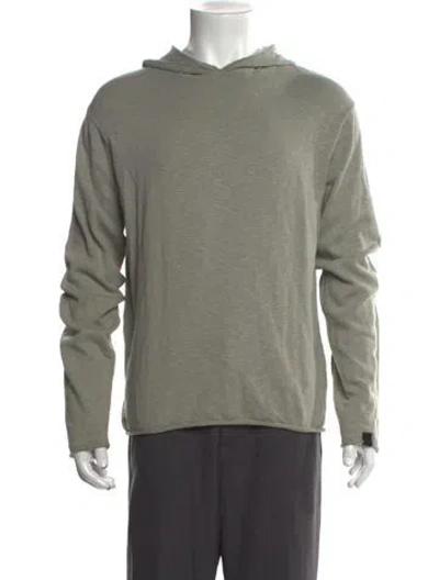 Pre-owned Rag & Bone Turtleneck Long Sleeve Pullover In Green