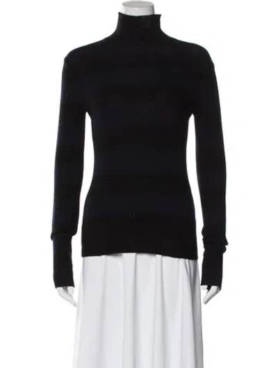 Pre-owned Rag & Bone Turtleneck Sweater In Black
