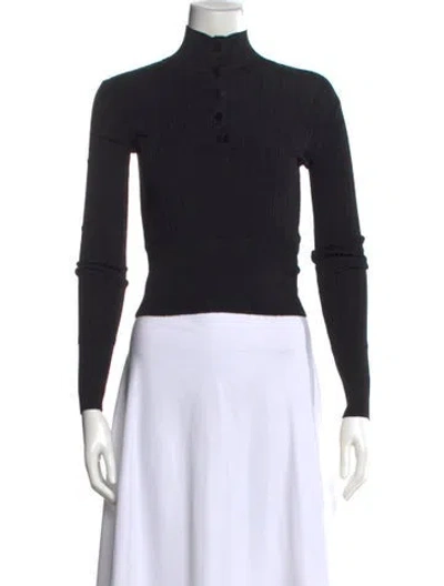 Pre-owned Rag & Bone Turtleneck Sweater In Black