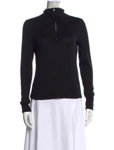 Pre-owned Rag & Bone Turtleneck Sweater In Black