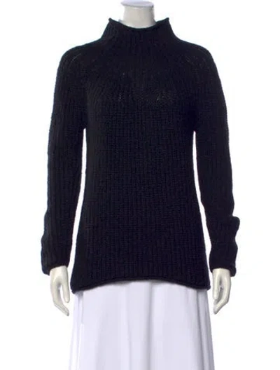 Pre-owned Rag & Bone Turtleneck Sweater In Black