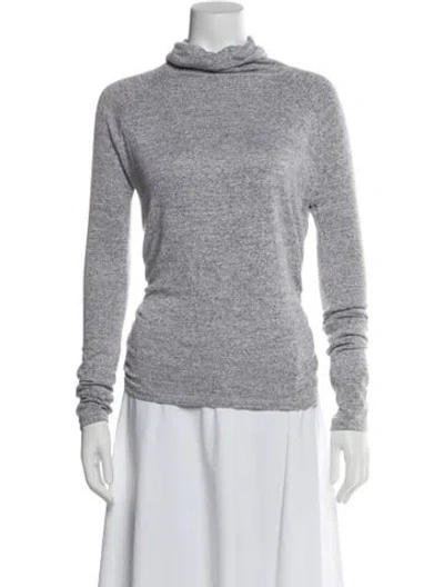 Pre-owned Rag & Bone Turtleneck Sweater In Blue