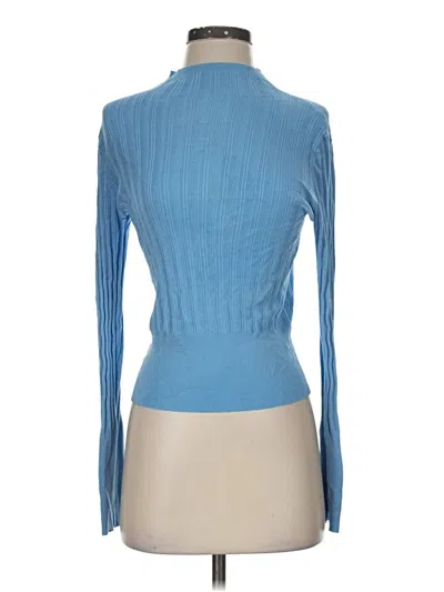 Pre-owned Rag & Bone Turtleneck Sweater In Blue