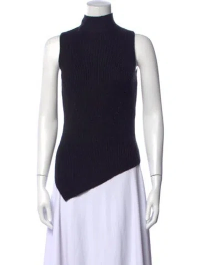Pre-owned Rag & Bone Turtleneck Sweater In Blue