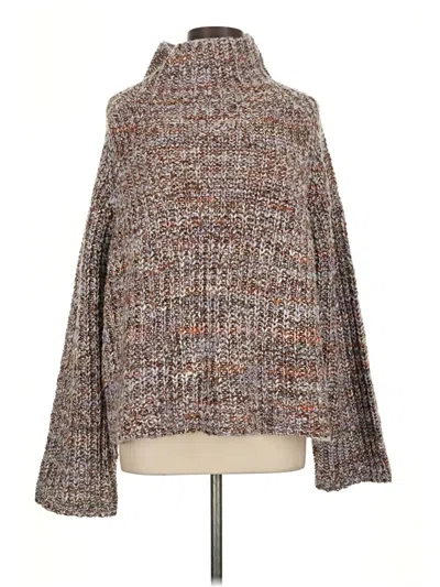 Pre-owned Rag & Bone Turtleneck Sweater In Brown