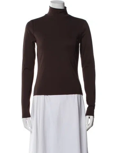 Pre-owned Rag & Bone Turtleneck Sweater In Brown