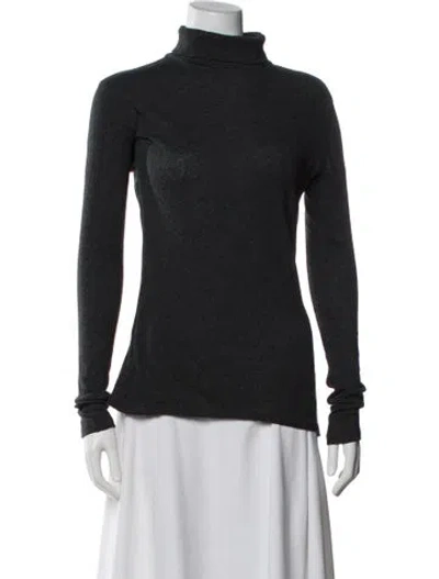 Pre-owned Rag & Bone Turtleneck Sweater In Gray