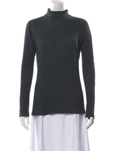 Pre-owned Rag & Bone Turtleneck Sweater In Gray
