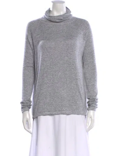 Pre-owned Rag & Bone Turtleneck Sweater In Gray