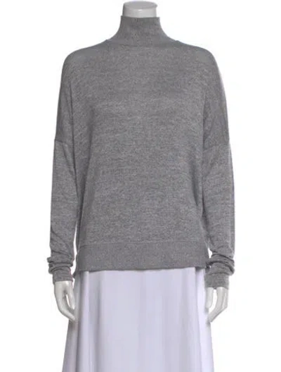 Pre-owned Rag & Bone Turtleneck Sweater In Gray