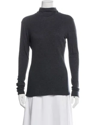 Pre-owned Rag & Bone Turtleneck Sweater In Grey