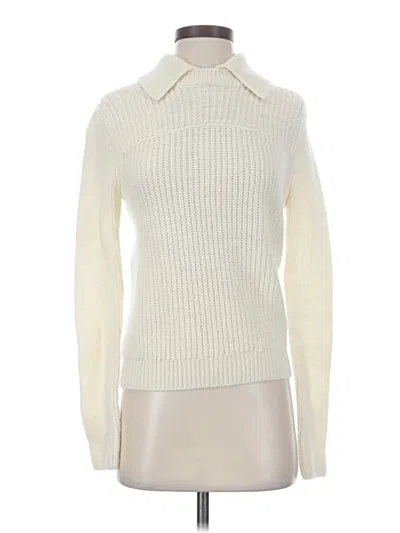 Pre-owned Rag & Bone Turtleneck Sweater In Ivory