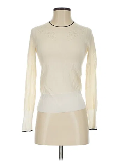 Pre-owned Rag & Bone Turtleneck Sweater In Ivory