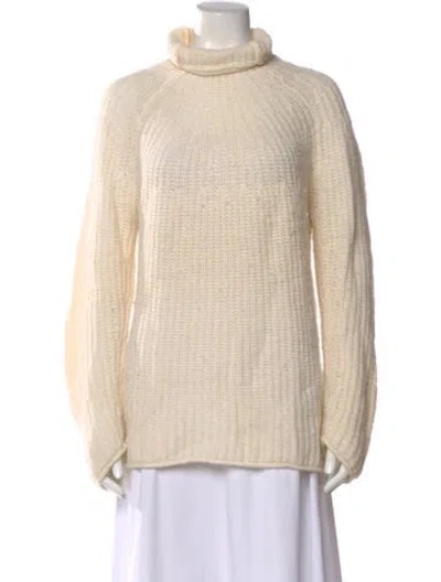Pre-owned Rag & Bone Turtleneck Sweater In Neutral