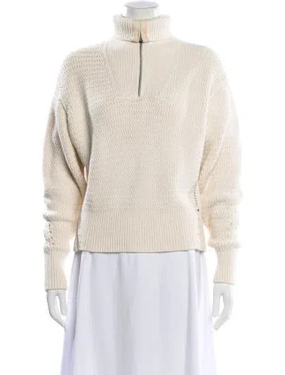 Pre-owned Rag & Bone Turtleneck Sweater In Neutral