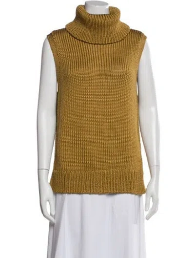 Pre-owned Rag & Bone Turtleneck Sweater In Neutral