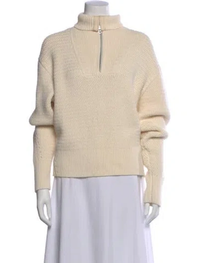Pre-owned Rag & Bone Turtleneck Sweater In Neutral