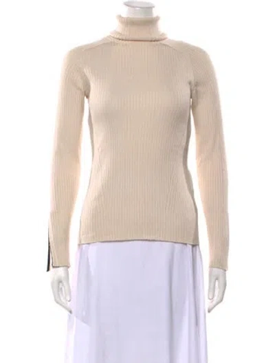 Pre-owned Rag & Bone Turtleneck Sweater In Neutrals