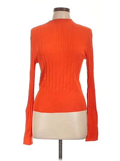 Pre-owned Rag & Bone Turtleneck Sweater In Orange