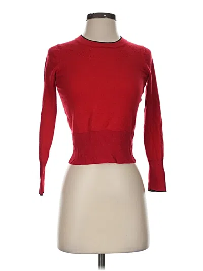 Pre-owned Rag & Bone Turtleneck Sweater In Red