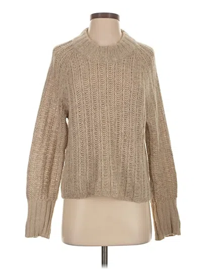 Pre-owned Rag & Bone Turtleneck Sweater In Tan
