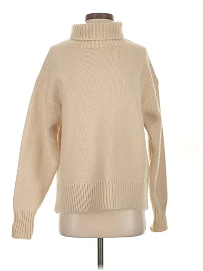 Pre-owned Rag & Bone Turtleneck Sweater In Tan