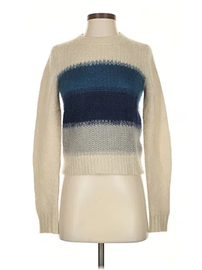 Pre-owned Rag & Bone Turtleneck Sweater In White