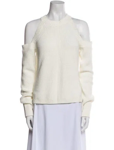 Pre-owned Rag & Bone Turtleneck Sweater In White