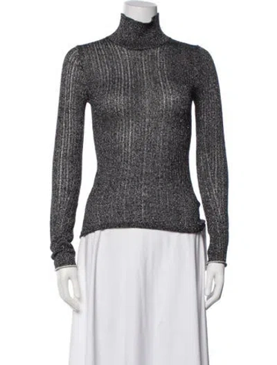 Pre-owned Rag & Bone Turtleneck Sweater In White