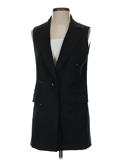 Pre-owned Rag & Bone Tuxedo Vest In Black