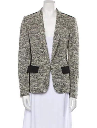 Pre-owned Rag & Bone Tweed Pattern Blazer