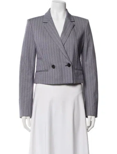 Pre-owned Rag & Bone Tweed Pattern Blazer In Grey