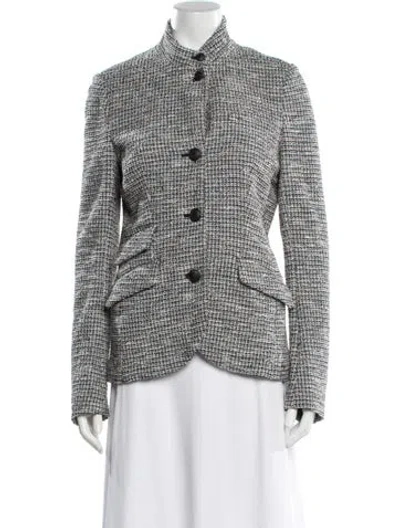 Pre-owned Rag & Bone Tweed Pattern Blazer In Multi