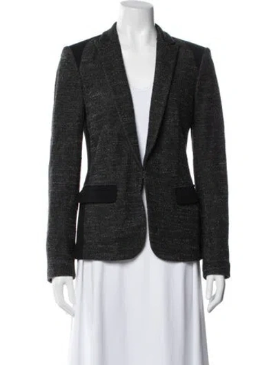Pre-owned Rag & Bone Tweed Pattern Blazer In Multi