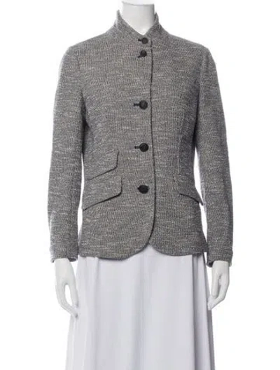 Pre-owned Rag & Bone Tweed Pattern Blazer In Multicolor