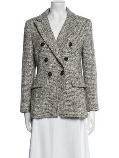 Pre-owned Rag & Bone Tweed Pattern Blazer In Neutral