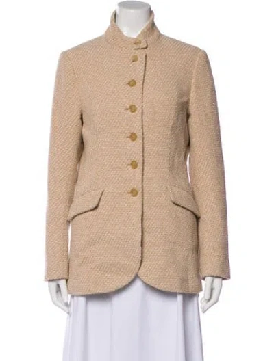 Pre-owned Rag & Bone Tweed Pattern Blazer In Neutral
