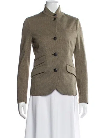 Pre-owned Rag & Bone Tweed Pattern Blazer In Neutral