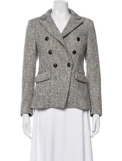 Pre-owned Rag & Bone Tweed Pattern Blazer In Neutral
