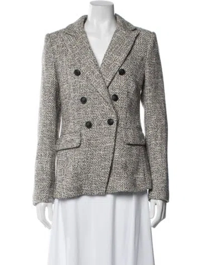 Pre-owned Rag & Bone Tweed Pattern Blazer In Neutral
