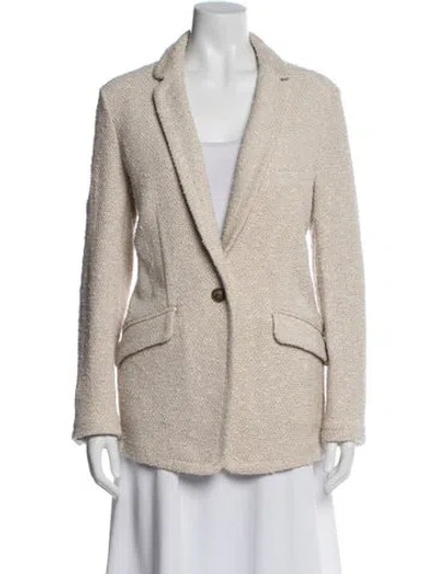 Pre-owned Rag & Bone Tweed Pattern Blazer In Neutral
