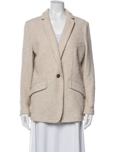 Pre-owned Rag & Bone Tweed Pattern Blazer In Neutrals