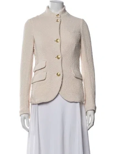 Pre-owned Rag & Bone Tweed Pattern Blazer In Neutrals