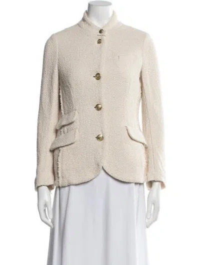 Pre-owned Rag & Bone Tweed Pattern Blazer In Neutrals