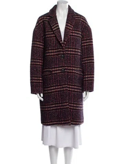 Pre-owned Rag & Bone Tweed Pattern Coat In Multi