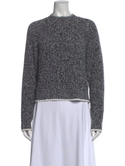 Pre-owned Rag & Bone Tweed Pattern Crew Neck Sweater In Multi
