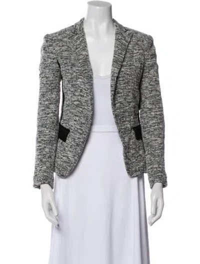 Pre-owned Rag & Bone Tweed Pattern Evening Jacket In Multi