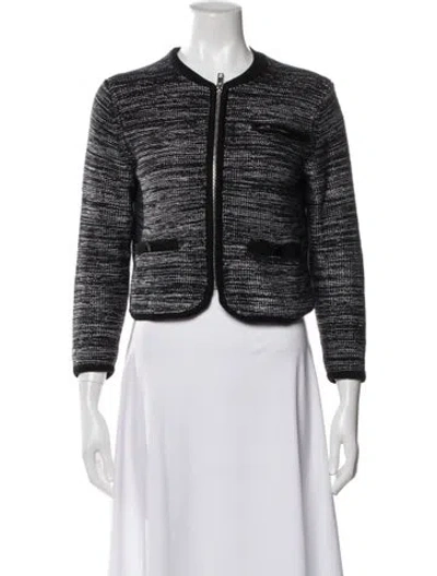 Pre-owned Rag & Bone Tweed Pattern Evening Jacket In Multi