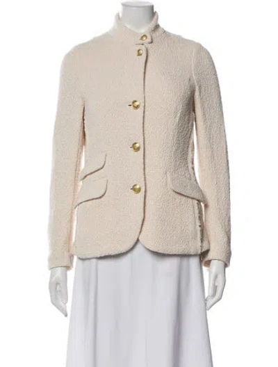 Pre-owned Rag & Bone Tweed Pattern Evening Jacket In Neutral