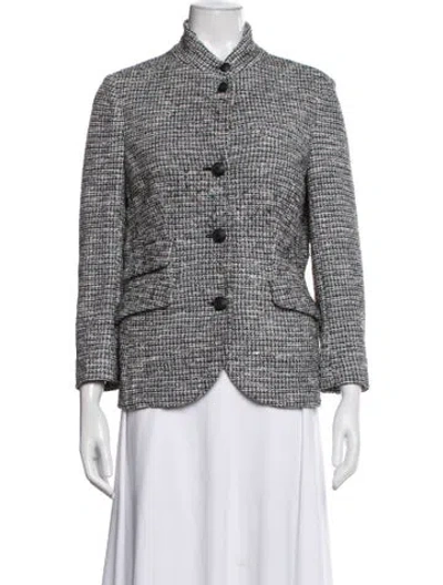 Pre-owned Rag & Bone Tweed Pattern Jacket In Multicolor